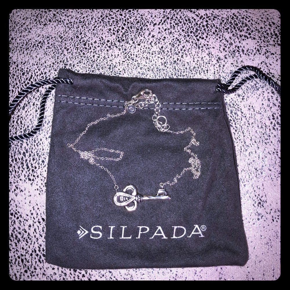 Silpada Key adjustable necklace